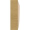 Ekena Millwork 2in. W x 8in. H x 12in. L Durham Woodgrain TimberThane Rafter Tail, Primed Tan RFTUR02X08X12DURRCPR - alternate 4